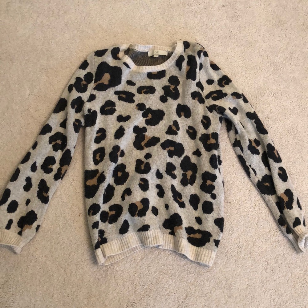 Cheetah Sweater
